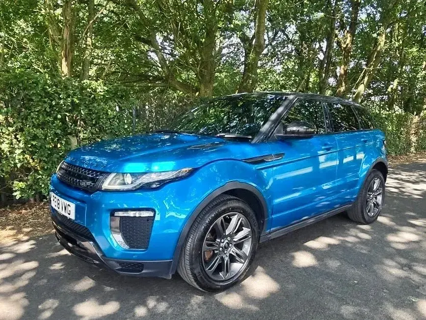 Used Land Rover Range Rover evoque Landmark 180 HP (132 kW) 2018 Blue SUV