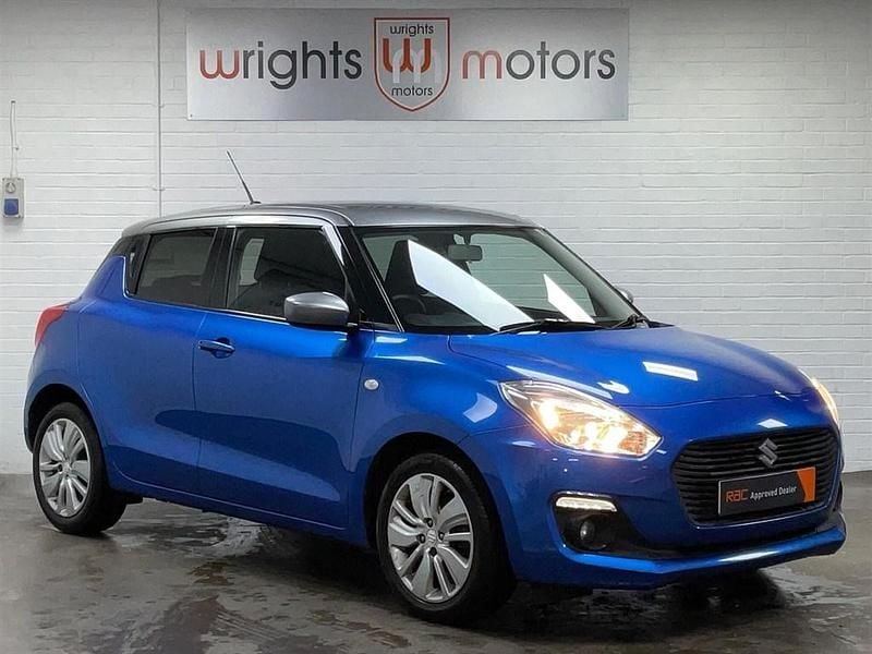 Used Suzuki Swift SZ-T 2017 Blue/silver Hatchback