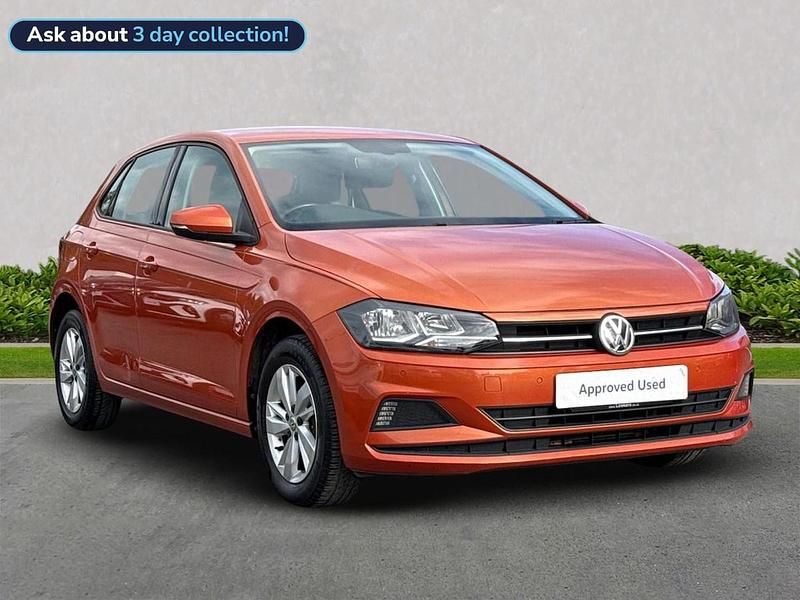 Orange Used 2018 VW Polo SE Hatchback | £10,485 (A bit pricey) - Image 1/4