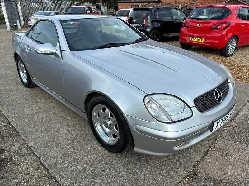 Silver Used 2000 Mercedes SLK200 Cabriolet | £3,995 (Super price) - Image 1/4