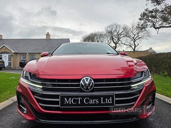 Used VW Arteon R-line 2021 Red Estate