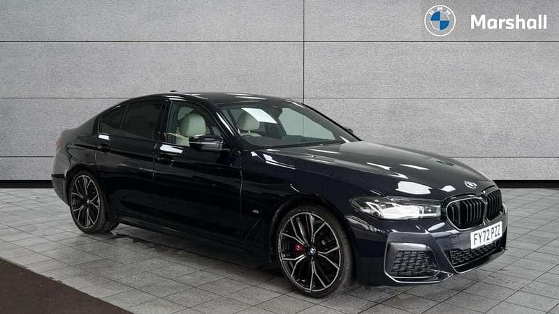 Black Used 2022 BMW 520 M Sport Sedan | £27,491 (Fair price) - Image 1/4