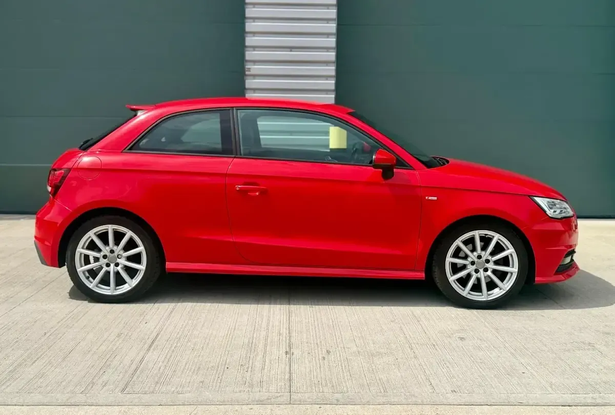 Used Audi A1 S-Line 2017 Red Hatchback