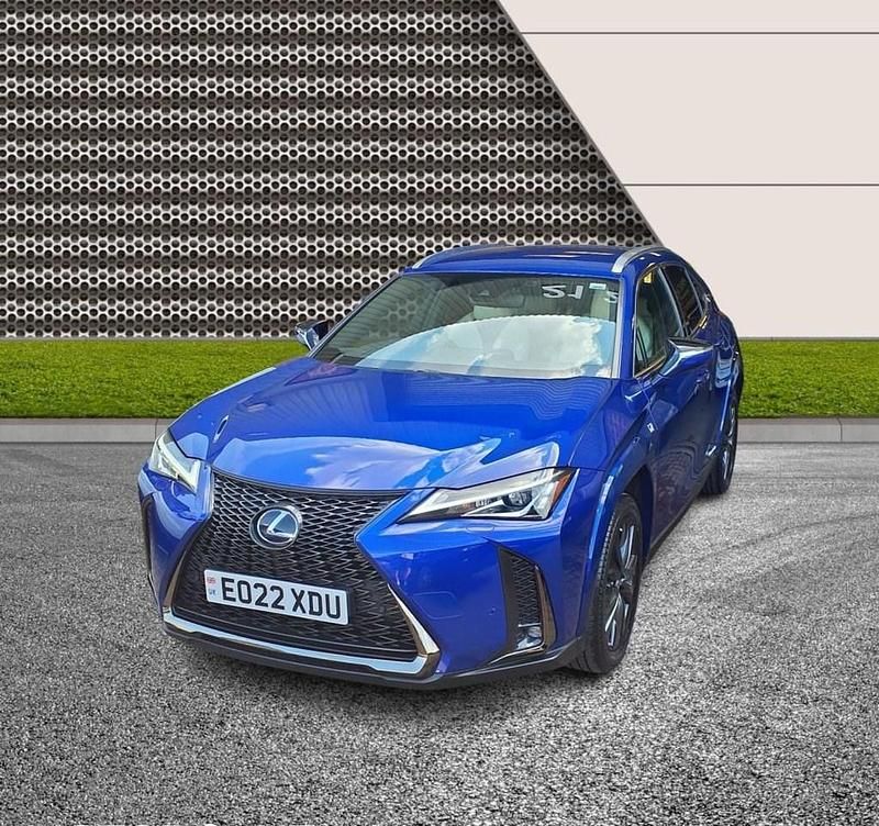 Used Lexus UX Sport Line 184 HP (135 kW) 2022 Blue SUV