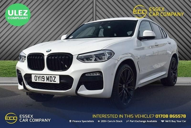 Used BMW X4 M Sport 190 HP (139 kW) 2019 White SUV