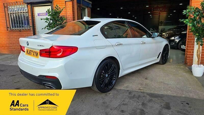 Used BMW 530e M Sport 2017 White Sedan