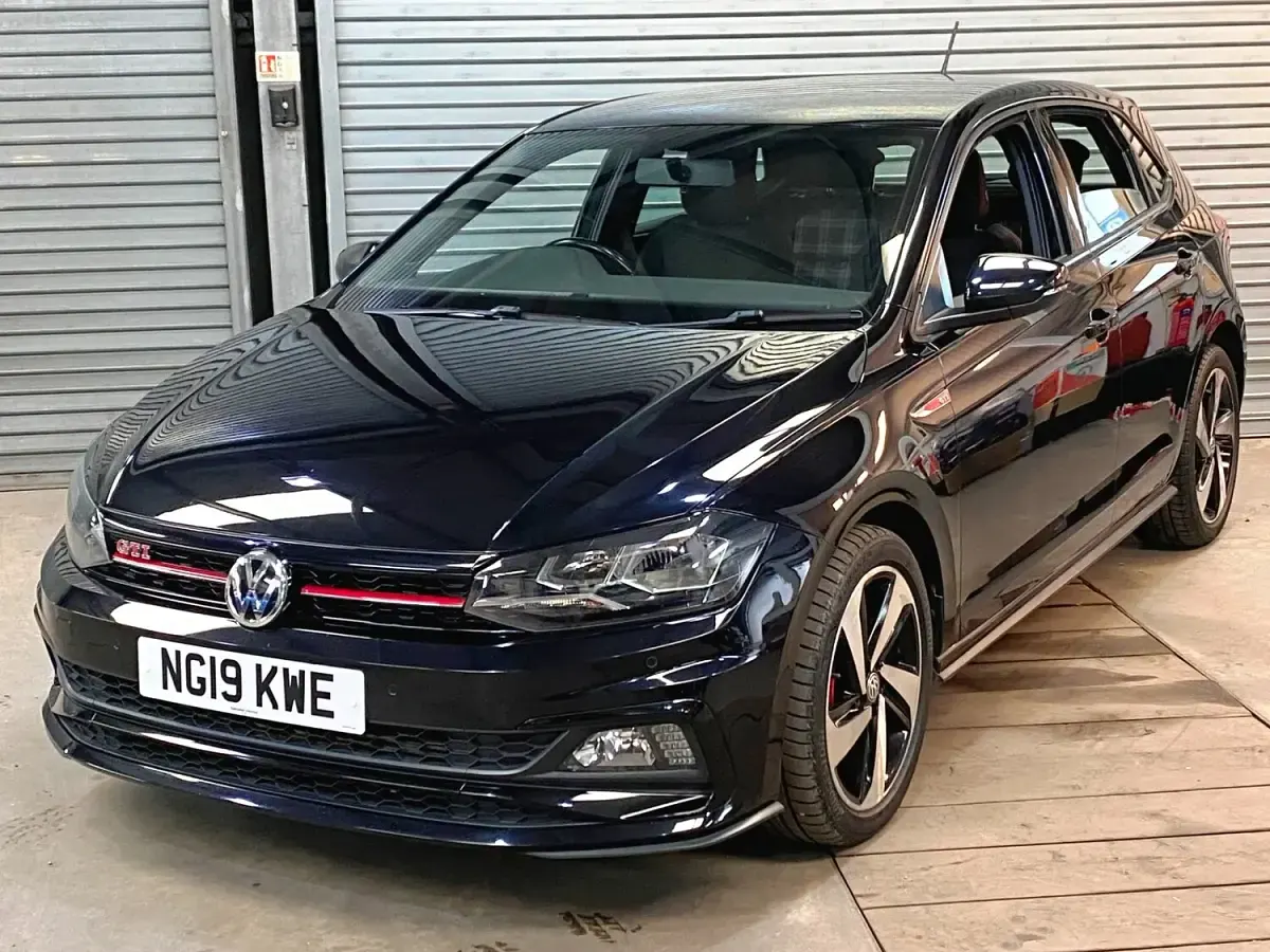 Used VW Polo GTI 200 HP (147 kW) 2019 Black Hatchback