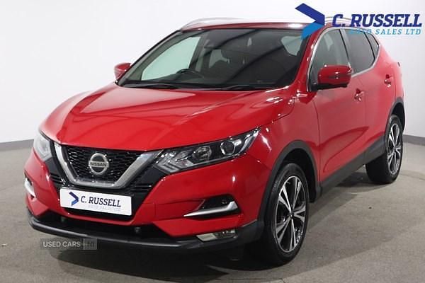 Used Nissan Qashqai N-Connecta 2018 Red SUV