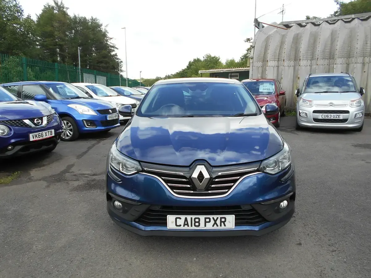 Used Renault Mégane Dynamique 2018 Blue Hatchback