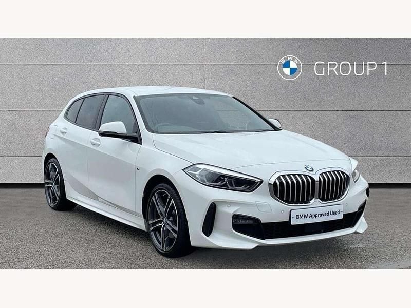 White Used 2023 BMW 118 M Sport Hatchback | £18,995 (Super price) - Image 1/4