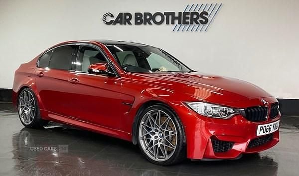 Orange Used 2016 BMW M3 Competition Edition Sedan | £29,995 (Fair price) - Image 1/4