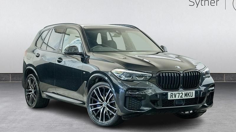 Black Used 2022 BMW X5 M Sport SUV | £48,000 (Fair price) - Image 1/4