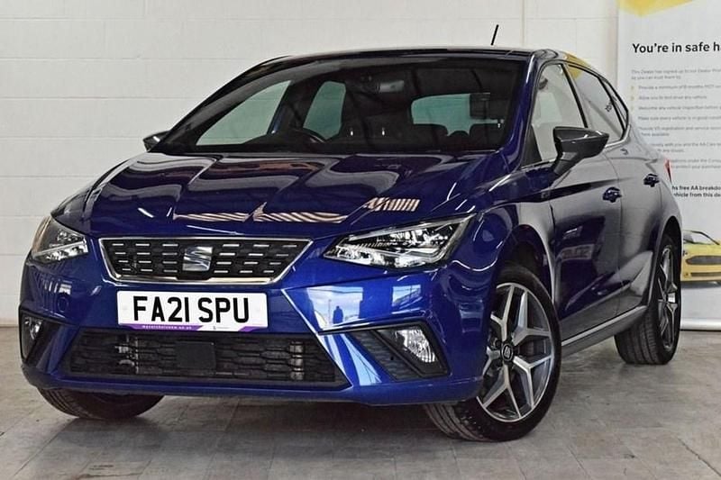 Blue Used 2021 Seat Ibiza XCELLENCE Hatchback | £11,800 (Good price) - Image 1/1