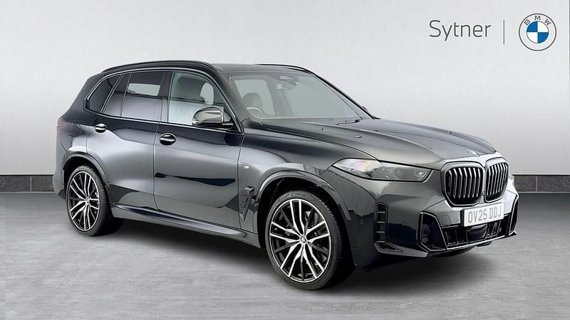 Black Used 2025 BMW X5 M Sport SUV | £69,000 (Fair price) - Image 1/4
