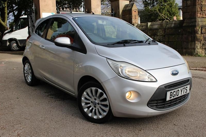 Used Ford Ka Zetec 69 HP (50 kW) 2010 Silver Hatchback