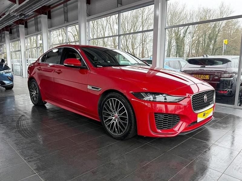Used Jaguar XE R-Dynamic 250 HP (183 kW) 2019 Red Sedan