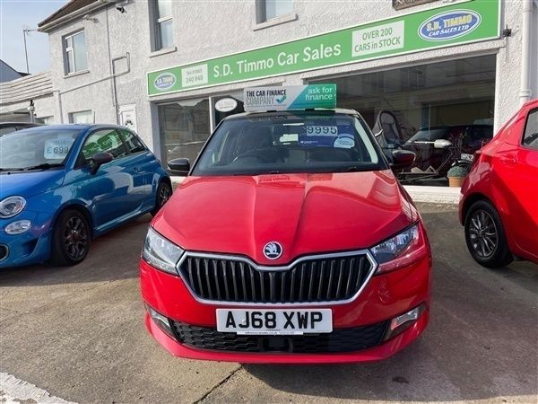 Red Used 2019 Skoda Fabia Colour Edition Hatchback | £9,995 (Fair price) - Image 1/1