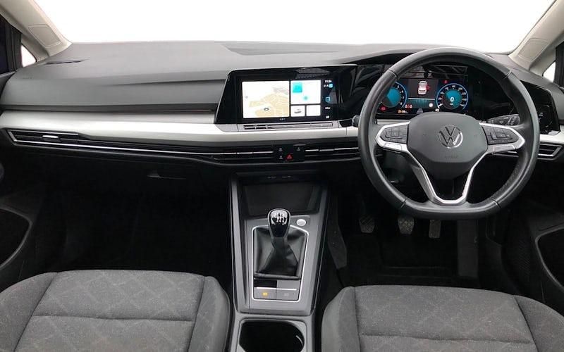 Used VW Golf VIII Life 150 HP (110 kW) 2023 Blue Hatchback