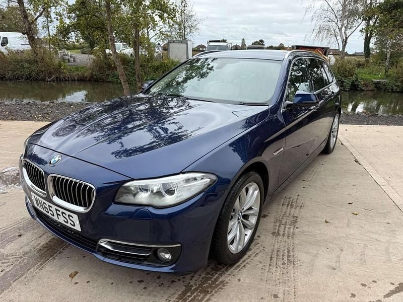 Blue Used 2015 BMW 520 Luxury Line Estate | £10,850 (A bit pricey) - Image 1/4