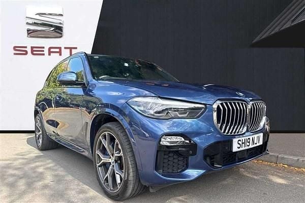 Blue Used 2019 BMW X5 M Sport SUV | £32,000 (Super price) - Image 1/4