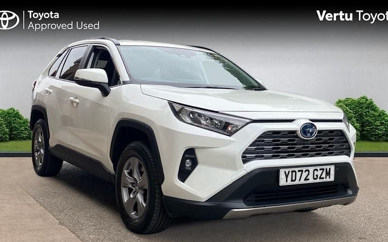 White Used 2022 Toyota RAV4 Hybrid SUV | £26,804 (Super price) - Image 1/4