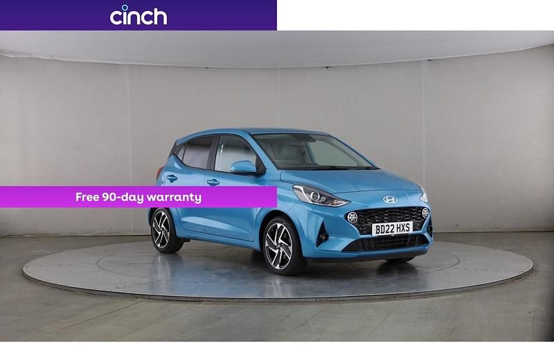 Turquoise Used 2022 Hyundai i10 Premium Hatchback | £13,489 (Fair price) - Image 1/3