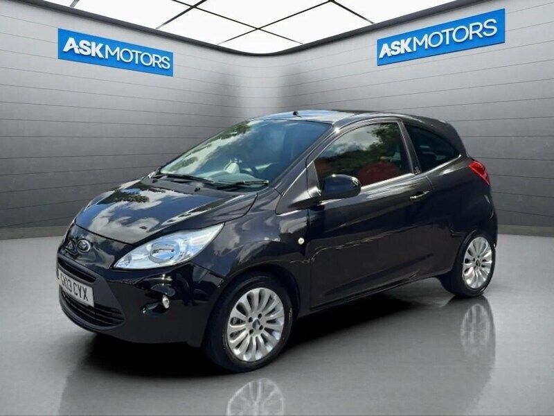 Black Used 2013 Ford Ka Zetec Hatchback | £4,899 (Expensive) - Image 1/4