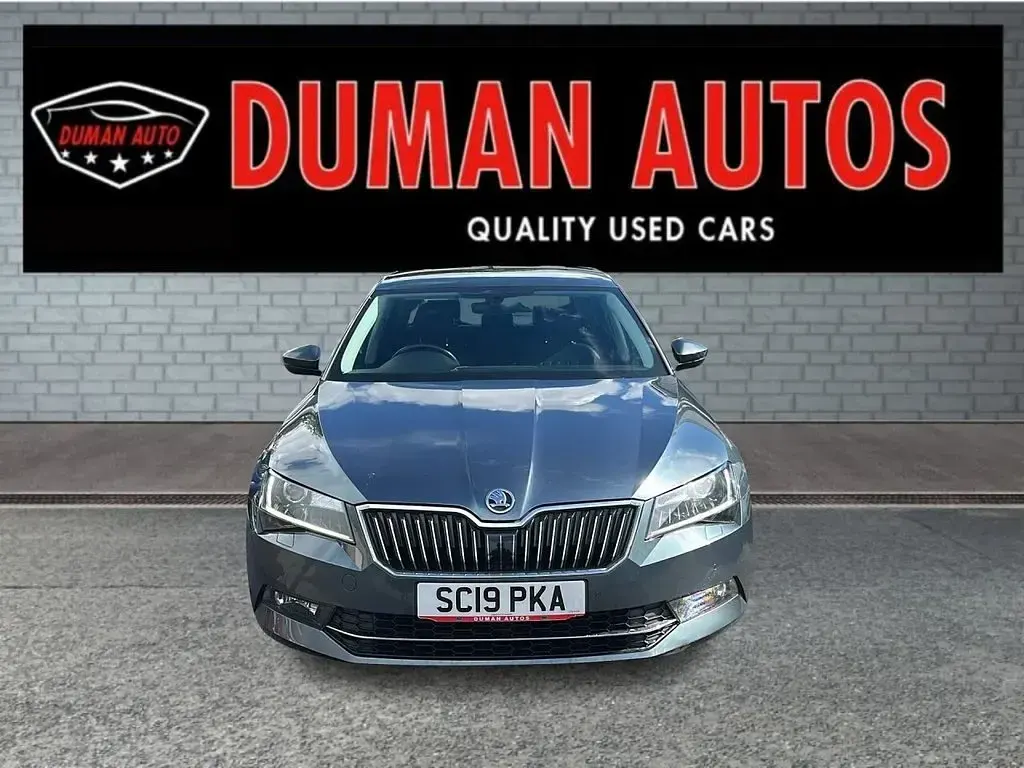 Used Skoda Superb SE L Executive 150 HP (110 kW) 2019 Grey Hatchback