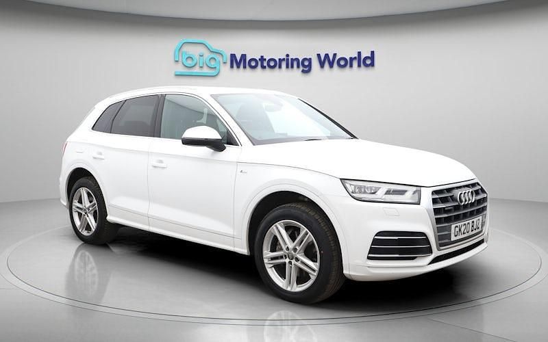 Used Audi Q5 S-Line 190 HP (139 kW) 2020 White SUV