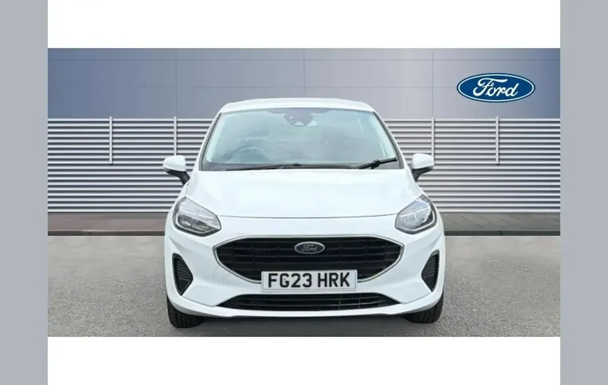 Used Ford Fiesta Trend 99 HP (72 kW) 2023 White Hatchback