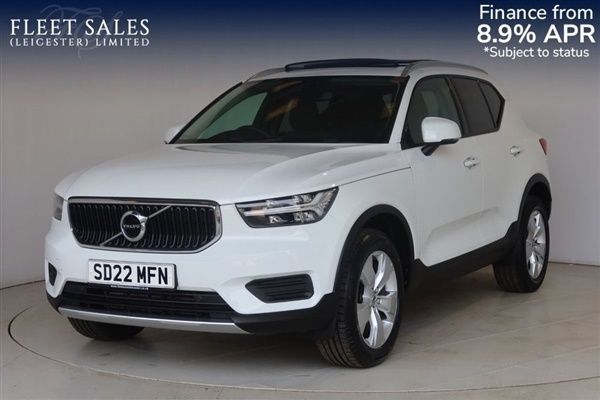 White Used 2022 Volvo XC40 Momentum SUV | £23,874 (Expensive) - Image 1/1