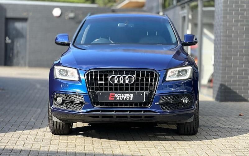Used Audi Q5 S-line plus 190 HP (139 kW) 2016 Blue SUV