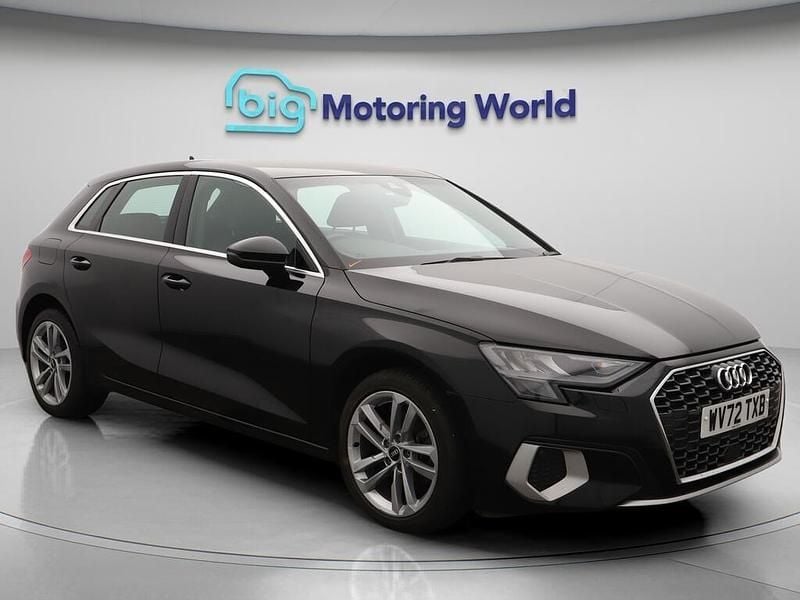 Black Used 2022 Audi A3 Sport Hatchback | £17,400 (Fair price) - Image 1/4