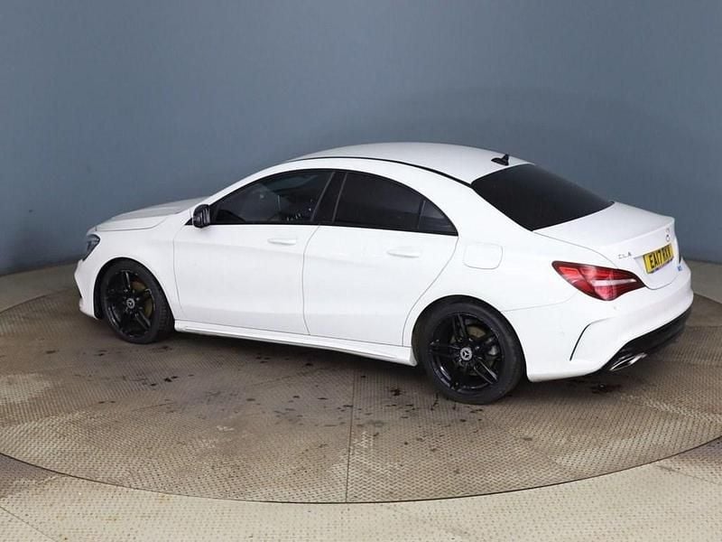 Used Mercedes CLA180 AMG line 122 HP (89 kW) 2017 White Sedan