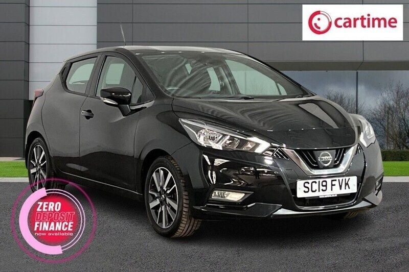 Black Used 2019 Nissan Micra Acenta Limited Edition Hatchback | £8,444 (Fair price) - Image 1/3