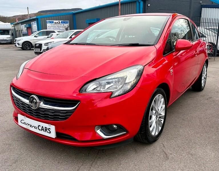 Used Vauxhall Corsa 90 HP (66 kW) 2016 Red Hatchback