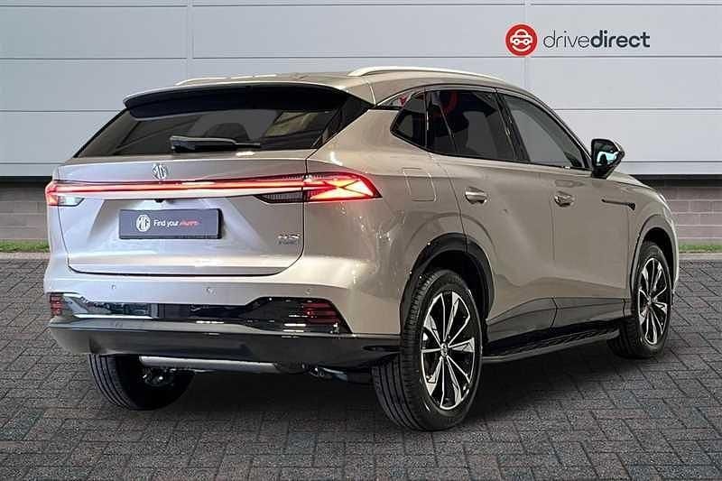 New MG HS Trophy 299 HP (219 kW) 2025 Silver SUV