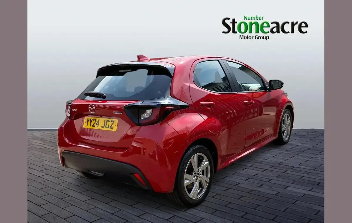 Used Mazda 2 Exclusive-Line 116 HP (85 kW) 2024 Red Hatchback