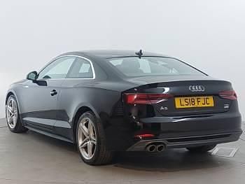 Used Audi A5 S-Line 190 HP (139 kW) 2018 Black Coupe