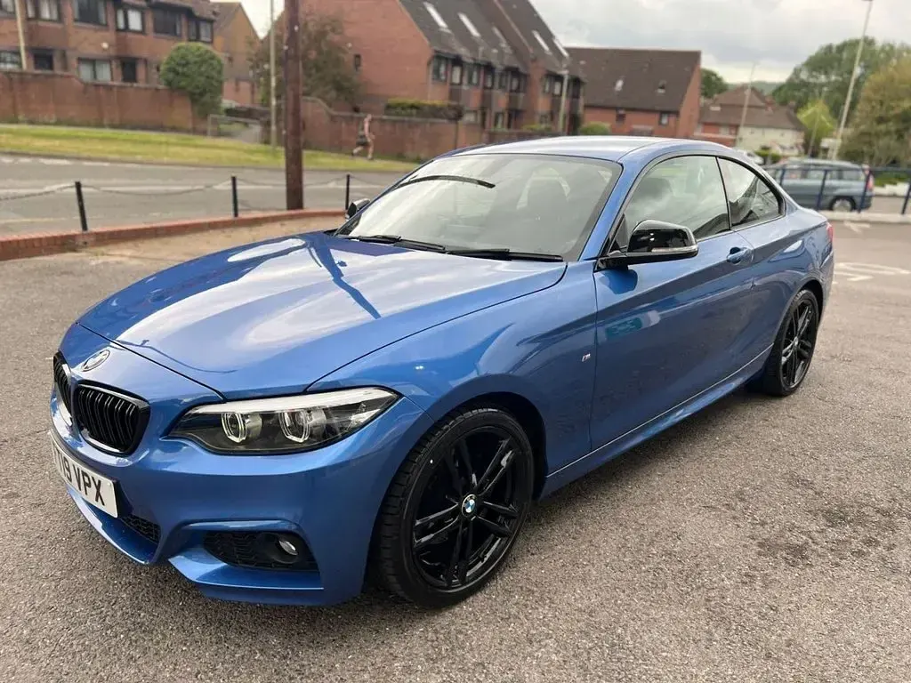 Used BMW 225 M Sport 224 HP (164 kW) 2019 Blue Coupe