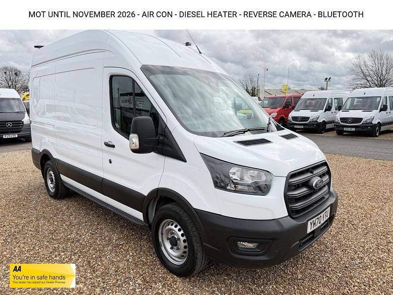 Used Ford Transit S 130 HP (95 kW) 2020 White Van