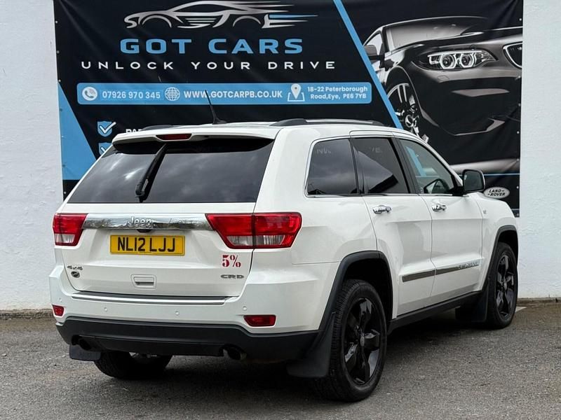 Used Jeep Grand Cherokee Overland 237 HP (174 kW) 2012 White SUV