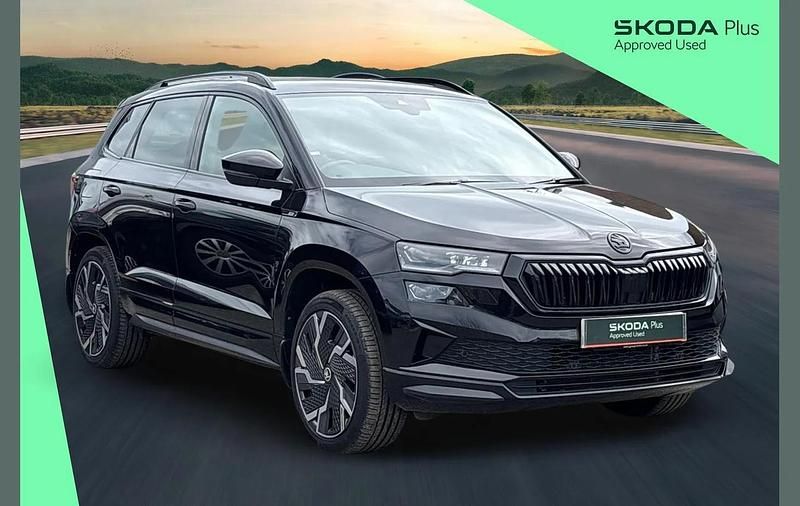 Used Skoda Karoq SportLine 187 HP (137 kW) 2023 Black magic pearl effect SUV
