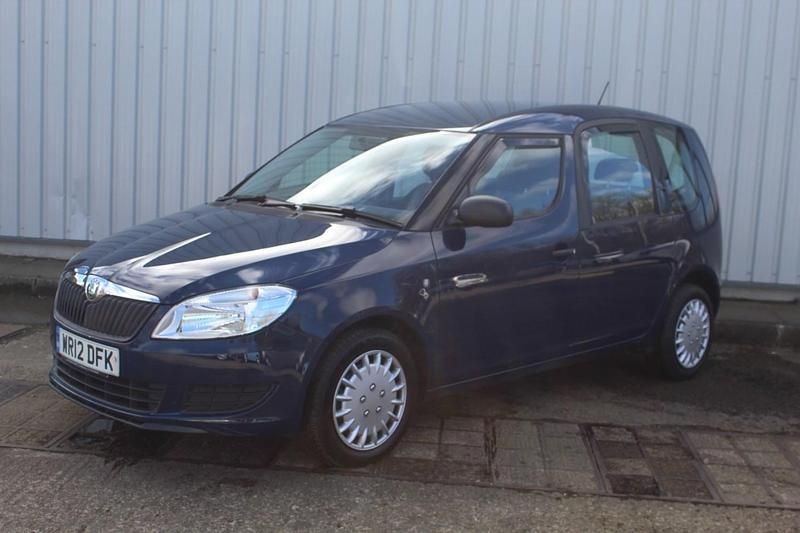 Used Skoda Roomster 105 HP (77 kW) 2012 Blue MPV