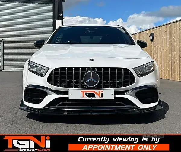 Used Mercedes A45 AMG 2020 White Hatchback