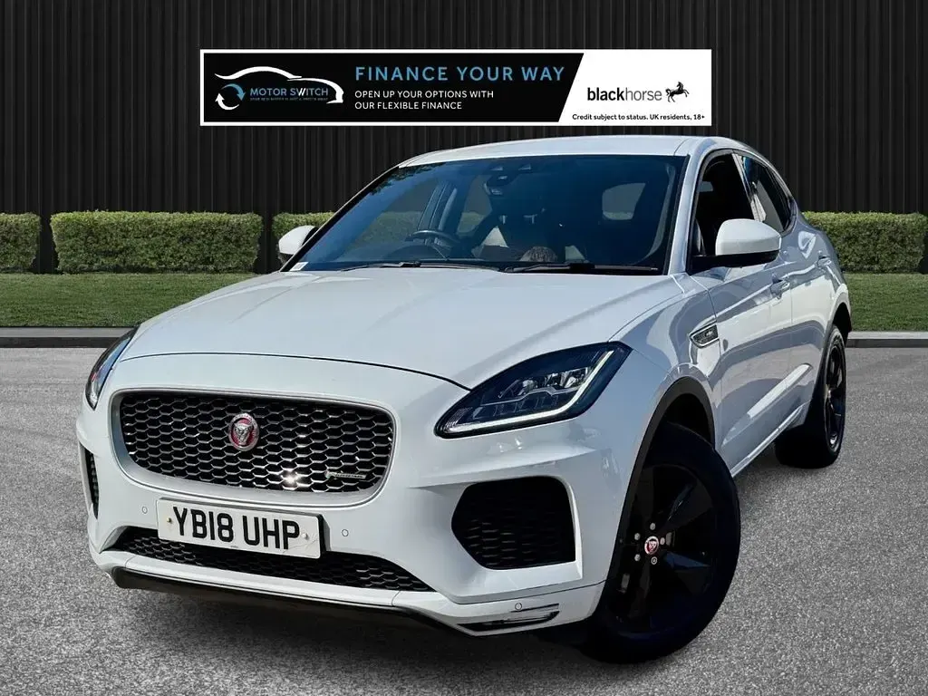 Used Jaguar E-Pace R-Dynamic 150 HP (110 kW) 2018 White SUV