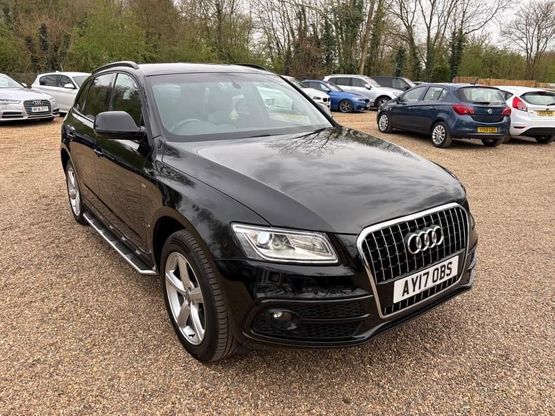 Used Audi Q5 S-Line 150 HP (110 kW) 2017 Black SUV