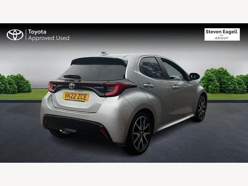 Used Toyota Yaris Hybrid 2022 Silver Hatchback