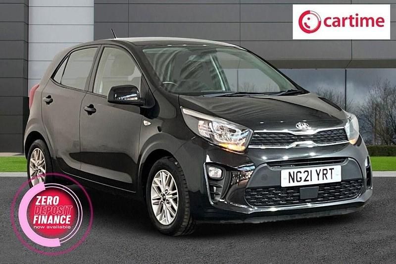 Black Used 2021 Kia Picanto 2 Hatchback | £10,990 (Fair price) - Image 1/4