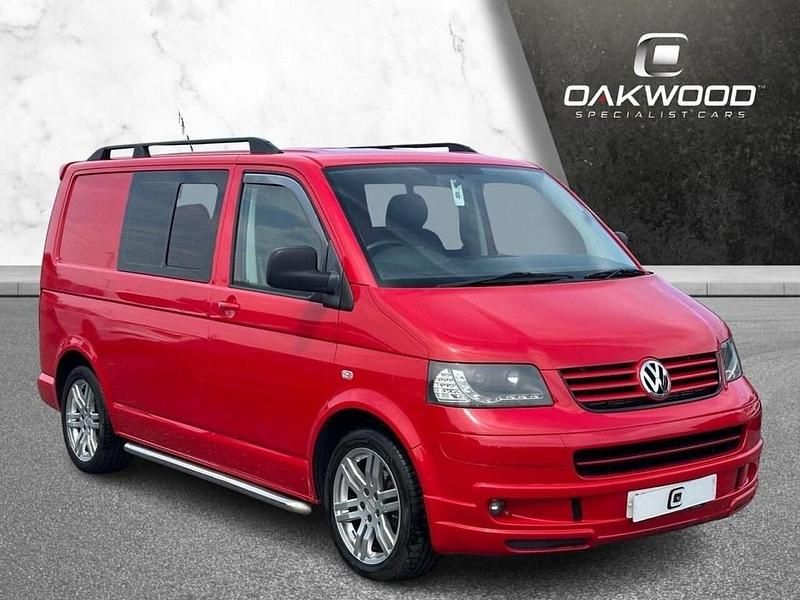 Red Used 2009 VW T5 Sportline Van | £16,995 (Fair price) - Image 1/4